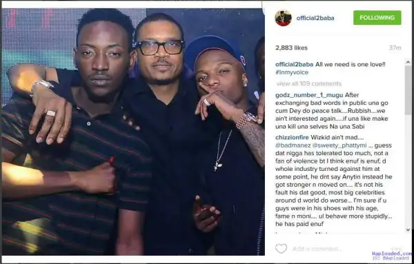 Photo: Wizkid And Dammy Krane Reconcile